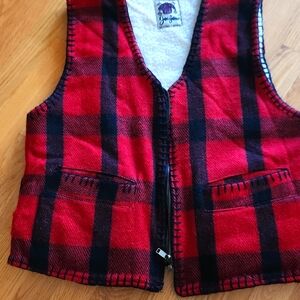 Joujou Wool Plaid Best